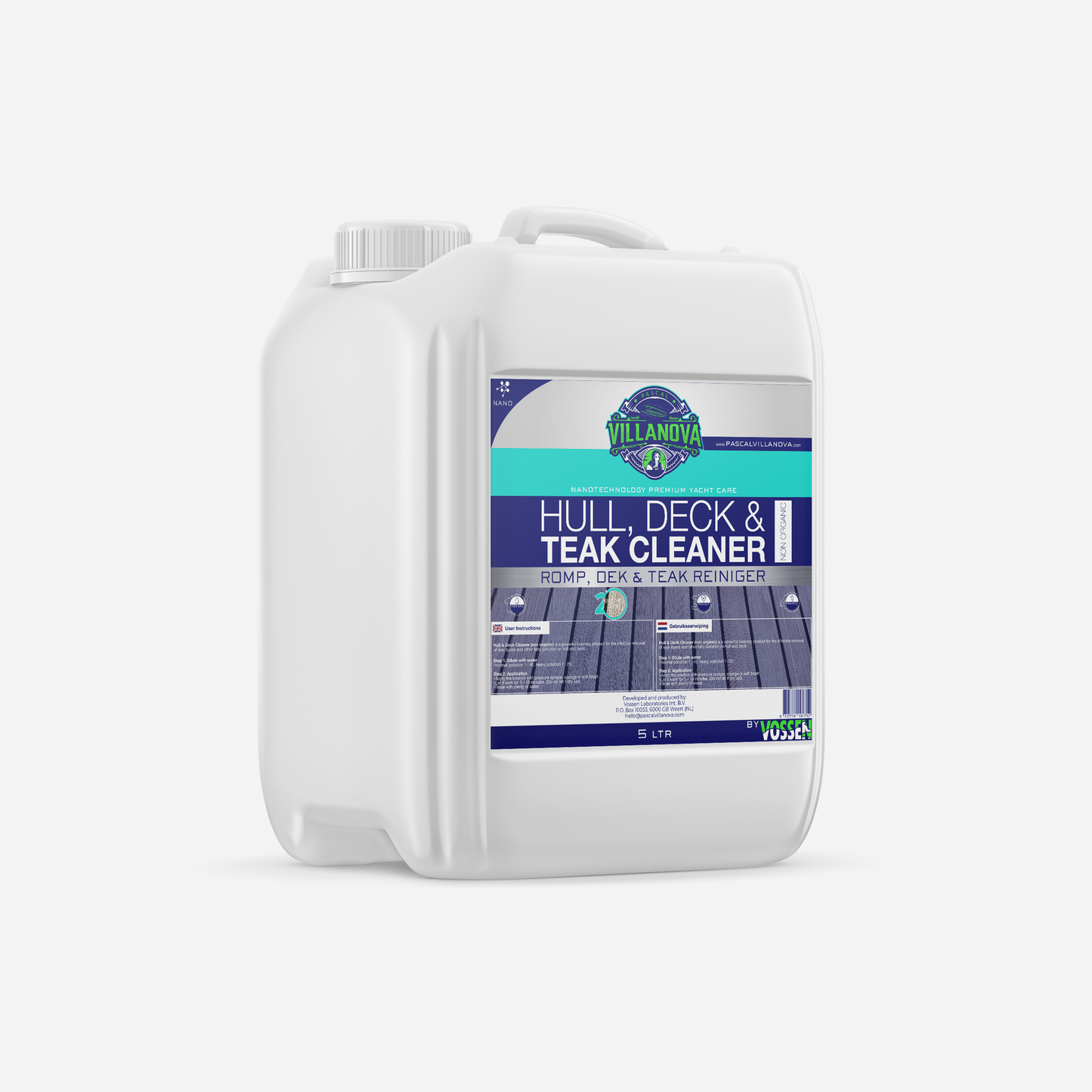 Hull, Deck & Teak Cleaner (non organic)